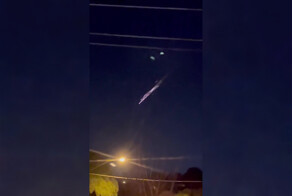 Жители Австралии увидели "падение метеора"