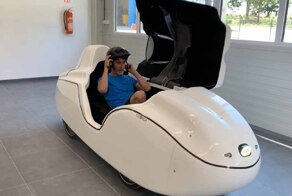 В Чехии придумали «космический корабль» на колёсиках