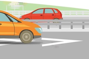 Новая разметка на дороге, которая поможет выбрать безопасную дистанцию