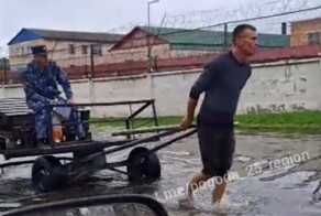 В Уссурийске сотрудник колонии запряг в телегу заключённого