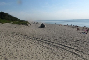 Забавный случай на пляже (6 фото + 1 видео)