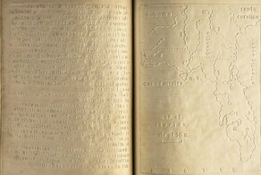 Атлас США XIX века, предназначенный для незрячих