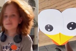 На Патриарших 11-летний бизнесмен продает бумажных лягушек на «деньги, любовь и удачу»