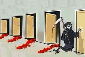 Мемные расследования: как появилась смерть с косой у дверей