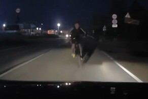 Авария дня. Велосипедное самоубийство?