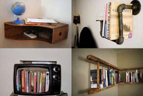 Идеи для книжных полок (29 фото)