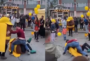 Хороший тамада и конкурсы интересные: в Екатеринбурге пьяный южанин подрался с аниматорами на празднике открытия пивного магазина