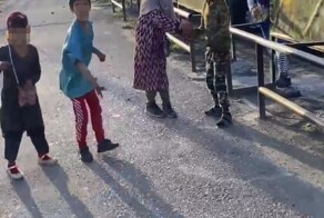 В Новосибирске цыганские дети обкидали камнями школьницу