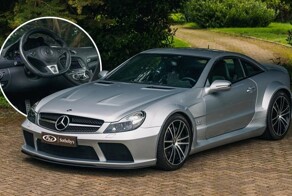 Редкий спортивный Mercedes-Benz SL 65 AMG Black Series почти без пробега выставят на аукционе