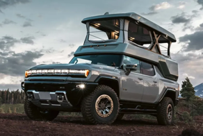 Электрический Hummer превратили в дом на колёсах с мощной солнечной батареей