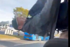 "Собака ты!": в Москве мигрант украл у пассажирки маршрутки телефон и попытался удрать через окно