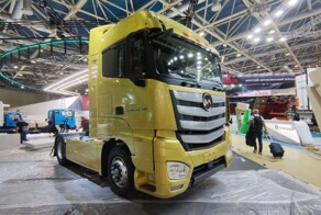 Появились первые фотографии нового тягача ГАЗ Валдай 45