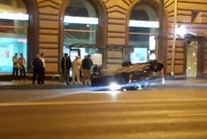 Мужчина, устроивший аварию в Москве у Белорусского вокзала, угнал "Мерседес" с автомойки