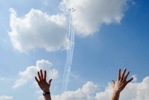 Авиашоу в честь юбилея российских ВВС (19 фото)