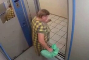 Женщина завернула кота в целлофан и спустила на лифте, потому что устала «убирать за ним