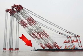 10 экстремально больших подъемных кранов