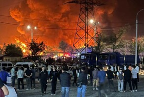 На таможенном складе в Ташкенте произошёл мощный взрыв