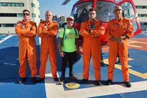 Бразильские спасатели подняли в воздух вертолёт, чтобы вовремя доставить пациента на пересадку почки