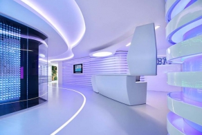 Футуристический дизайн офиса IBM (14 фото)