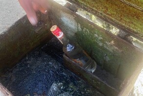 Дорожные рабочие нашли послание из прошлого