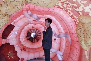 Идите в анус! В ТЦ Екатеринбурга установили пятиметровую надувную прямую кишку