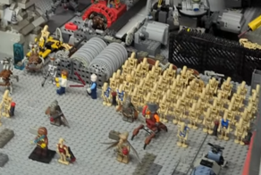 Фабрика дроидов из LEGO