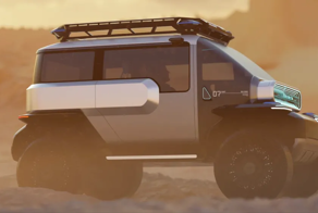 Концепт Toyota Baby Lunar Cruiser для Луны и Марса