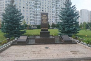 В Москве задержали парня, подложившего свиную голову к памятнику Ахмата Кадырова