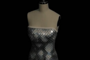 Adobe представила интерактивное платье из "текстильных дисплеев", которое может менять цвет и рисунок