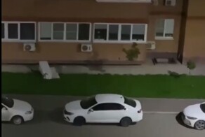 В Ростове ночью из окна выкинули холодильник