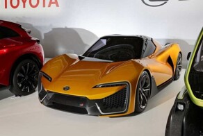 Концепт нового электрического спорткара Toyota FT-Se
