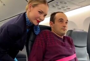 В авиакомпании "Победа" показали, как будут усмирять буйных пассажиров