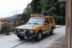 Land Rover Discovery участвовавший в Camel Trophy ушёл с молотка
