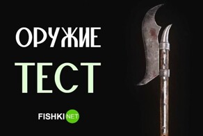 Тест по оружию дней давно минувших