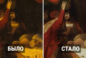 Реставраторы восстановили картину 1789 года и случайно обнаружили на ней демона