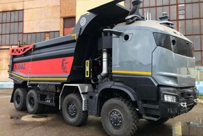 КамАЗ показал беспилотный самосвал по прозвищу "Робокоп"