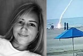 Молния убила женщину на колумбийском пляже