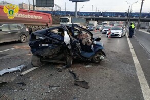 Очередная недолгая стоянка на МКАДе