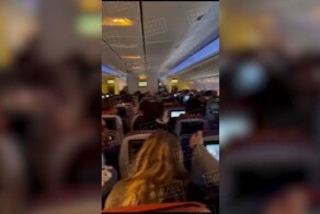 «Все на пол и держитесь! Сядьте все на пол!»: пассажиры показали жуткое видео турбулентности на рейсе с Камчатки в Москву