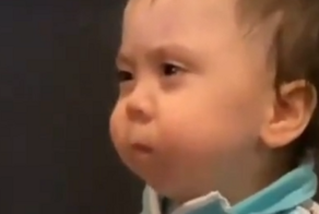 Ребёнок впервые попробовал перец халапеньо