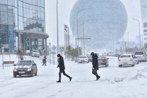 В Казахстане МЧС предупредило жителей о 380-градусном морозе