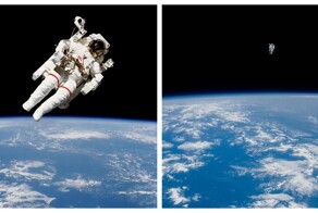 Видео: первый выход в открытый космос без страховки