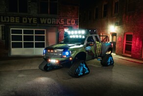 Гусеничный Ford F-150 принадлежавший Кену Блоку выставили на продажу