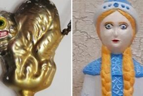 17 винтажных ёлочных игрушек, что от одного их вида становится не по себе