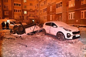 Ночной прилёт по Белгороду: пострадали два человека и много машин