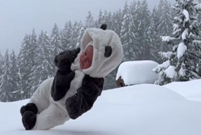 "Ждите заявления в опеку": блогер бросил в сугроб своего маленького сына и нарвался на шквал критики