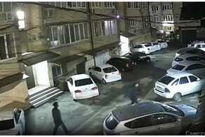 Подлое нападение грабителя на мужчину