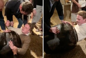 Американец застрял в вазе в новогоднюю ночь