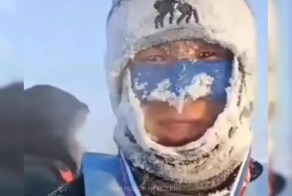 «Я после 33 километра вообще чуть не отключился»: в Якутии при минус 55 градусах прошёл марафонский забег