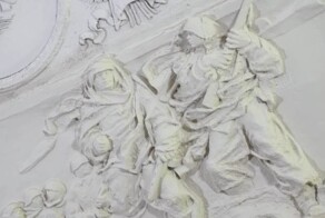 Барельефу времен Великой Отечественной войны вернули исторический облик